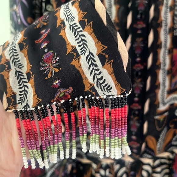 FARM RIO
CLASSIC GARDEN LONG SLEEVE MINI DRESS - SHIRT DRESS - Picture 5 of 6